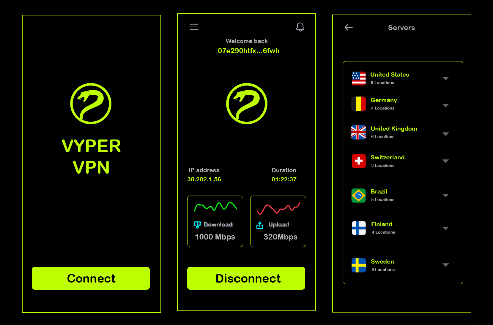VYPER on iOS and Android